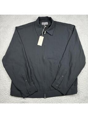Kith‎ Connor Blouson Jacket Black Zip Harrington Lightweight Men’s Large NWT